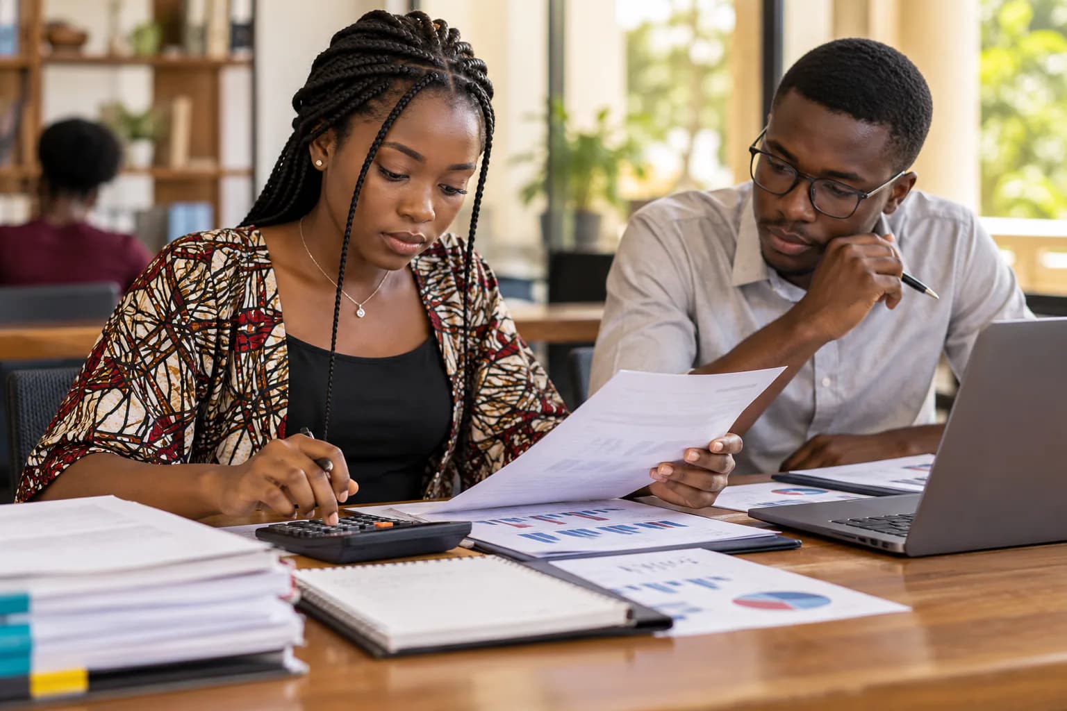 Illustration : étudiants en comptabilité, finance et audit
